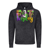 Vintage Black fat tuesday mardi gras Vintage Hoodie - Jasminsmagicworld