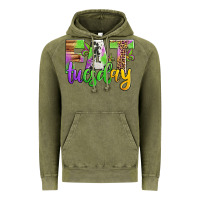 Vintage Olive fat tuesday mardi gras Vintage Hoodie - Jasminsmagicworld