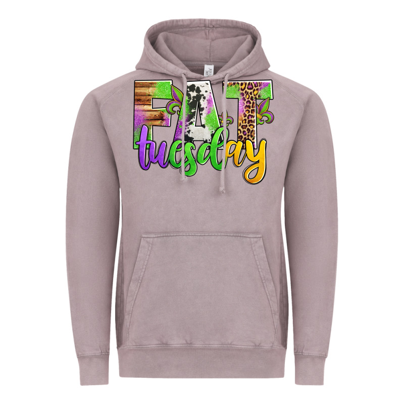 Fat Tuesday Mardi Gras Vintage Hoodie by Jasminsmagicworld | Teevron