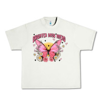Pistachio brighter days ahead Urban Heavy Tee - MaliasSmallBusiness