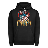 Pigment Black Police Mom Urban Hoodie - FaDigitalArtStudio