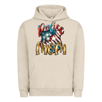 Pigment French Oak Police Mom Urban Hoodie - FaDigitalArtStudio