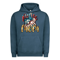 Pigment Midnight Navy Police Mom Urban Hoodie - FaDigitalArtStudio