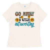 Bone go away i am introvering Ladies Tee - HRA Design Shop