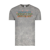 Cloud Rock physically here mentally at home with my dog Vintage Tee - MaliasSmallBusiness