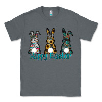 Charcoal Heather Happy Easter Classic Tee - CowhideDigitalArt