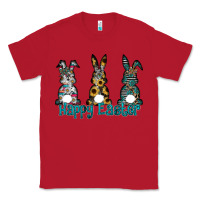 Red Happy Easter Classic Tee - CowhideDigitalArt