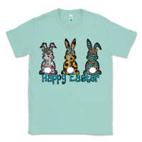 Seafoam Happy Easter Classic Tee - CowhideDigitalArt