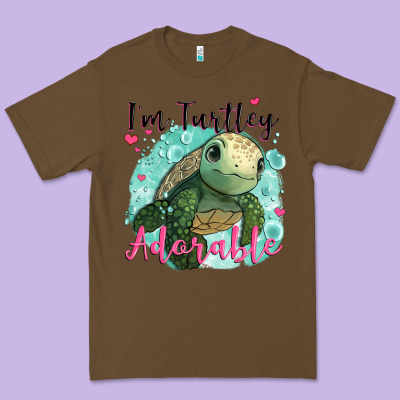 I'm Turtley Adorable Premium Tee Designed By Jahusdesignshop