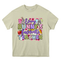 Mossy Easter Day Every bunny's favorite Teacher Heavy Core Tee - OliviaCreatesArt
