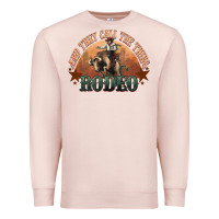 Pale Pink And they call the thing rodeo bull bullfighter Premium Sweatshirt - HowdyJamesFarm