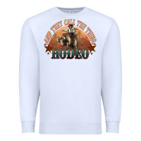 White And they call the thing rodeo bull bullfighter Premium Sweatshirt - HowdyJamesFarm