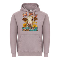 Vintage Zinc heifer with sunflowers Vintage Hoodie - LillyAllenDesigns