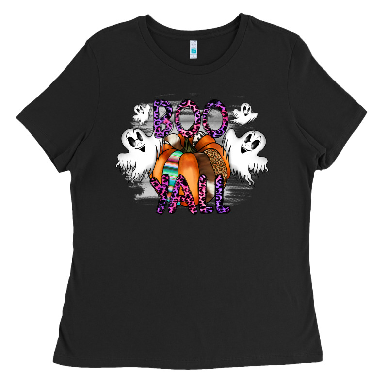 Boo Yall Ladies Tee by CowhideDigitalArt | Teevron
