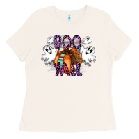 Bone Boo yall Ladies Tee - CowhideDigitalArt