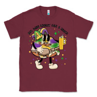 Burgundy out here lookin like a snack king cake mardi gras Classic Tee - MaliasSmallBusiness