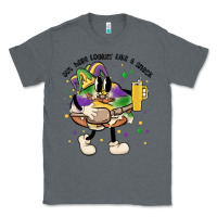 Charcoal Heather out here lookin like a snack king cake mardi gras Classic Tee - MaliasSmallBusiness