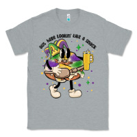 Heather Grey out here lookin like a snack king cake mardi gras Classic Tee - MaliasSmallBusiness