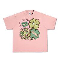Salmon st patricks day clover Urban Heavy Tee - MaliasSmallBusiness
