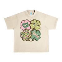 Sandshell st patricks day clover Urban Heavy Tee - MaliasSmallBusiness