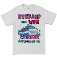 Dove Grey husband and wife cruising partners for life Premium Tee - JahusDesignShop