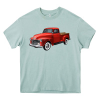 Arona western red truck right 34 view Heavy Core Tee - FaDigitalArtStudio