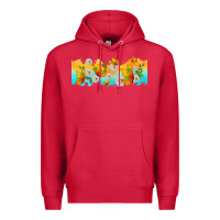Cardinal butterflies summer Premium Hoodie - TumblerDesignByShophia