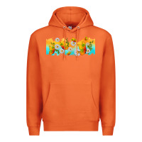 Carrot butterflies summer Premium Hoodie - TumblerDesignByShophia