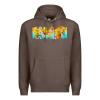 Coffee butterflies summer Premium Hoodie - TumblerDesignByShophia