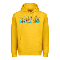 Lemon butterflies summer Premium Hoodie - TumblerDesignByShophia