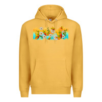 Mustard butterflies summer Premium Hoodie - TumblerDesignByShophia