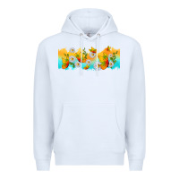 White butterflies summer Premium Hoodie - TumblerDesignByShophia