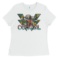 White cowgirl2 2 Ladies Tee - SublimationCraftShop