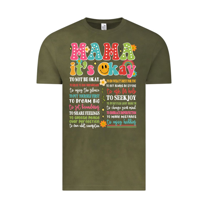 Mama Its Okay Vintage Tee by JahusDesignShop | Teevron