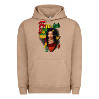 Pigment Burro Free-ish since 1865 black woman Urban Hoodie - FaDigitalArtStudio