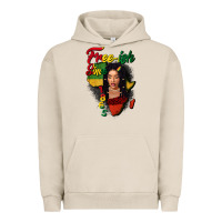 Pigment French Oak Free-ish since 1865 black woman Urban Hoodie - FaDigitalArtStudio