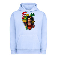 Pigment Grape Ice Free-ish since 1865 black woman Urban Hoodie - FaDigitalArtStudio