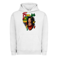 Pigment Lunar Rock Free-ish since 1865 black woman Urban Hoodie - FaDigitalArtStudio