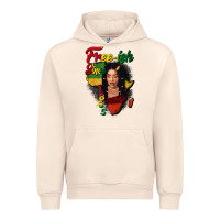 Sandshell Free-ish since 1865 black woman Urban Hoodie - FaDigitalArtStudio