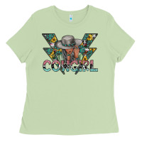 Matcha cowgirl2 2 Ladies Tee - SublimationCraftShop
