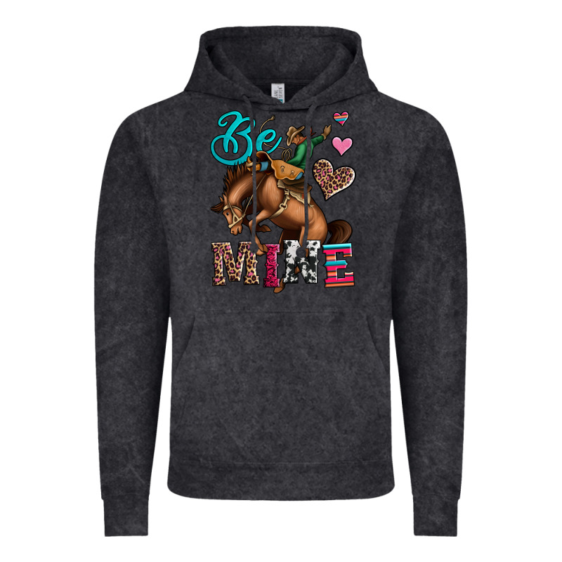 Be Mine Cowboy Rodeo Valentines Day Vintage Hoodie by Jasminsmagicworld | Teevron