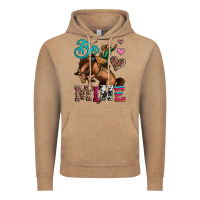 Vintage Coffee be mine cowboy rodeo valentines day Vintage Hoodie - Jasminsmagicworld