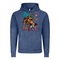 Vintage Denim be mine cowboy rodeo valentines day Vintage Hoodie - Jasminsmagicworld