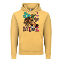 Vintage Mustard be mine cowboy rodeo valentines day Vintage Hoodie - Jasminsmagicworld