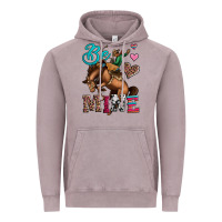 Vintage Zinc be mine cowboy rodeo valentines day Vintage Hoodie - Jasminsmagicworld