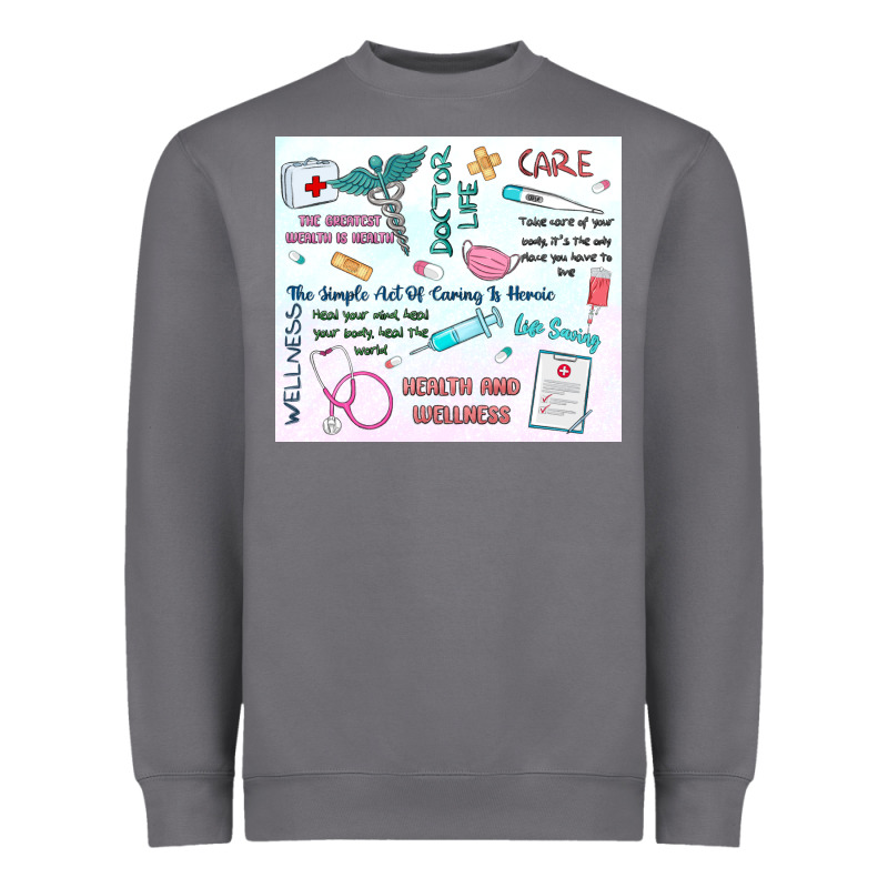 Doctor Life Heavyweight Sweatshirt by MaliasSmallBusiness | Teevron