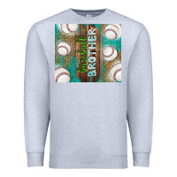 Heather Grey baseball brother Premium Sweatshirt - TumblerDesignByShophia