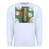 White baseball brother Premium Sweatshirt - TumblerDesignByShophia