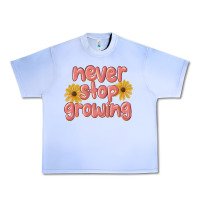 Grape Ice never stop growing Urban Heavy Tee - MaliasSmallBusiness