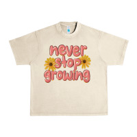 Sandshell never stop growing Urban Heavy Tee - MaliasSmallBusiness
